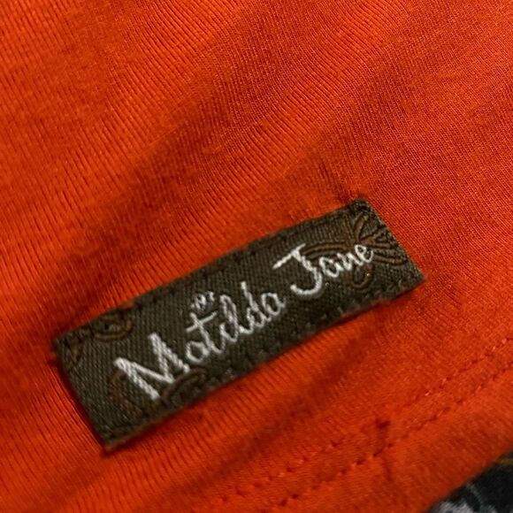 Matilda Jane Vibrant Orange Maxi Dress Size S - Picture 8 of 8